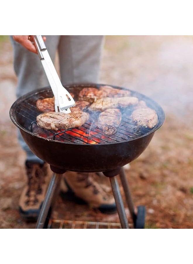 BBQ Utensil Set Stainless Steel Professional Barbecue Accessories Grill Tool with Bag Easy to Carry ，9 - Image 3